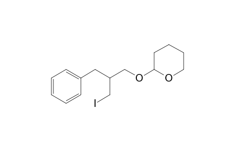 DIASTEREOMER-#1;1-IODO-2-BENZYL-3-(TETRAHYDRO-2H-PYRAN-2-YLOXY)-PROPANE