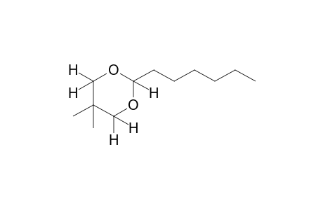 5,5-dimethyl-2-hexyl-m-dioxane