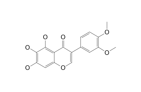 3',4'-DIMETHOXY-5,6,7-TRIHYDROXYISOFLAVONE