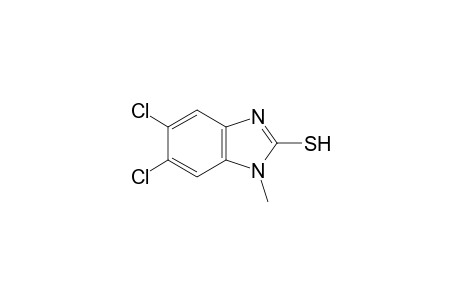 5,6-dichloro-1-methyl-2-benzimidazolethiol