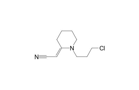 (2E)-2-[1-(3-chloropropyl)piperidin-2-ylidene]acetonitrile