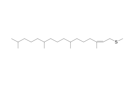 (2Z)-1-METHYLTHIO-3,7,11,15-TETRAMETHYL-2-HEXADECENE