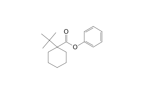 Phenyl 1-tert-butyl-1-cyclohexanecarboxylate