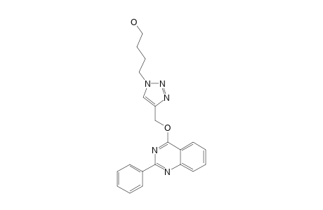 4-[4-[(2-PHENYLQUINAZOLIN-4-YL-OXY)-METHYL]-1,2,3-TRIAZOL-1-YL]-BUTAN-1-OL