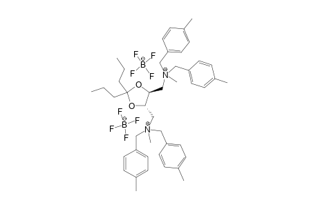 (4S,5S)-N,N'-DIMETHYL-N,N,N',N'-TETRAKIS-[(4-METHYLPHENYL)-METHYL]-2,2-DIPROPYL-1,3-DIOXOLANE-4,5-DIMETHANAMINIUM-DITETRAFLUOROBORATE