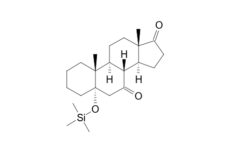 5.ALPHA.-[(TRIMETHYLSILYL)OXY]-5.ALPHA.-ANDROSTAN-7,17-DIONE