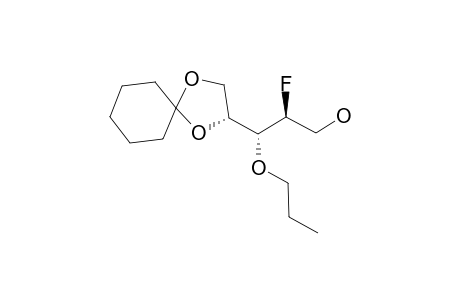 (2-S,3-R)-3-(ALLYLOXY)-3-[(2-R)-1,4-DIOXASPIRO-[4.5]-DECANYL]-2-FLUORO-3-(2-HYDROXYETHOXY)-PROPAN-1-OL