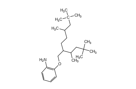 o-{[5,7,7-trimethyl-2-(1,3,3-trimethylbutyl)octyl]oxy}aniline