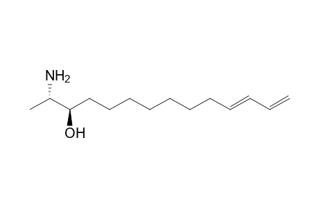 (2S*)-AMINO-TETRADECA-11,13-DIEN-(3R*)-OL;XESTOAMINOL-B