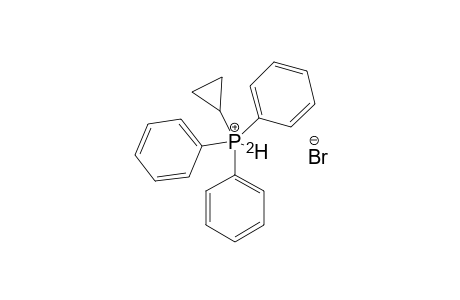 1-DEUTERIO-CYCLOPROPYLTRIPHENYLPHOSPHONIUM-BROMIDE