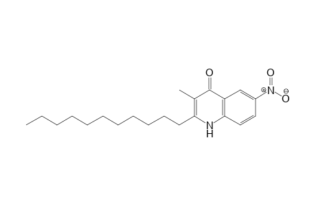 3-Methyl-6-nitro-2-undecyl-1H-quinolin-4-one