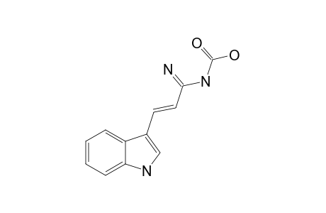 HAMIGERAMIDE;1-IMINO-3-[(1H-INDOL-3-YL)-ALLYL]-CARBAMIC-ACID