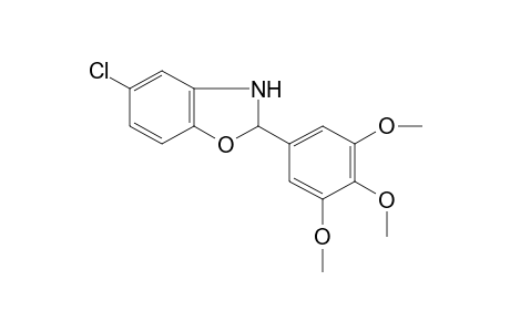 5-chloro-2-(3,4,5-trimethoxyphenyl)benzoxazoline