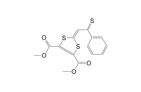 Dimethyl 2-(2-phenyl-2-thioxoethylidene)-1,3-dithiole-4,5-dicarboxylate