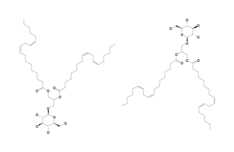 1,2-O-DILINOLEOYL-3-O-BETA-D-GLUCOPYRANOSYL-RAC-GLYCEROL;DIASTEREOISOMER-1-AND-2