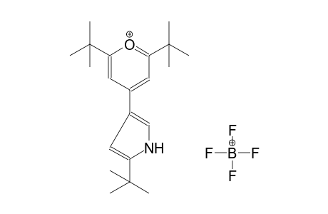 2,6-ditert-butyl-4-(5-tert-butyl-1H-pyrrol-3-yl)pyrylium tetrafluoroborate