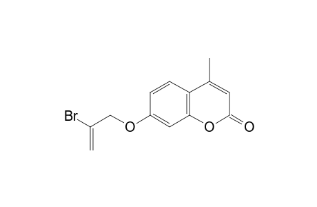 7-[(2-bromoallyl)oxy]-4-methylcoumarin