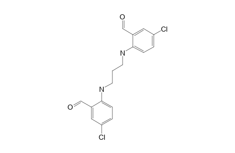 5,5'-DICHLORO-2,2'-(PROPANE-1,3-DIYLDIIMINO)-BIS-(BENZALDEHYDE)