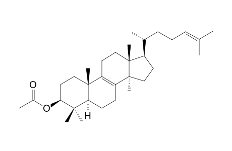 3-ACETOLANOSTEROL;4,4,14-ALPHA-TRIMETHYL-5-ALPHA-CHOLESTA-8,24-DIEN-3-ACETYL