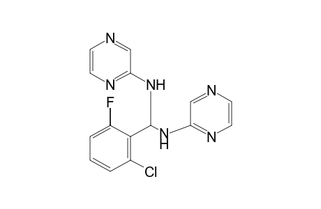 2-chloro-N,N'-di-2-pyrazinyl-6-fluorotoluene-alpha,alpha-diamine