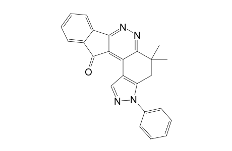 4,4-DIMETHYL-12-OXO-3-PHENYL-4,5-DIHYDRO-10-H-INDENO-[3.2-C]-PYRAZOLO-[4.5-F]-CINNOLINE