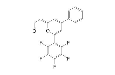 2-FORMYLMETHYLENE-6-PENTAFLUOROPHENYL-4-PHENYL-2-H-PYRAN