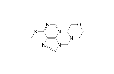 6-(methylsulfanyl)-9-(4-morpholinylmethyl)-9H-purine