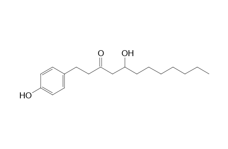 5-hydroxy-1-(4-hydroxyphenyl)dodecan-3-one