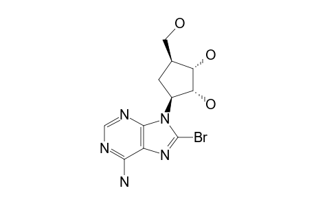 8-BrOMOARISTEROMYCIN