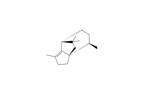 GINSINSENE;(1-R*,6-R*,7-R*)-3,7,10,10-TETRAMETHYLTRICYCLO-[4.3.2.0-(2.6)]-UNDEC-2-ENE