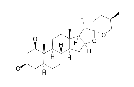 POLYGENIN=(25S)-5-ALPHA-SPIROSTAN-1-BETA,3-BETA-DIOL