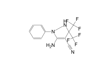 5-AMINO-4-CYANO-3,3-BIS(TRIFLUOROMETHYL)-1-PHENYL-4-PYRAZOLINE