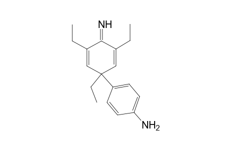 4-(4-Aminophenyl)-2,4,6-triethylcyclohexa-2,5-dienimine