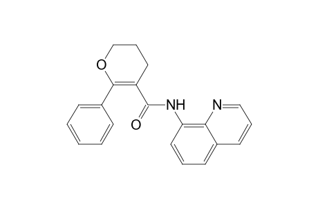 6-Phenyl-N-(quinolin-8-yl)-3,4-dihydro-2H-pyran-5-carboxamide