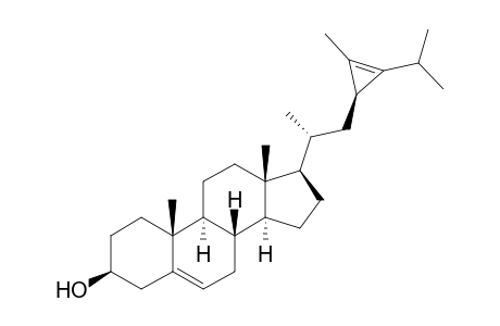 (3S,8S,9S,10R,13R,14S,17R)-10,13-dimethyl-17-[(2R)-1-[(1S)-2-methyl-3-propan-2-yl-1-cycloprop-2-enyl]propan-2-yl]-2,3,4,7,8,9,11,12,14,15,16,17-dodecahydro-1H-cyclopenta[a]phenanthren-3-ol