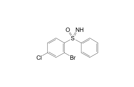 (2-Bromo-4-chlorophenyl)(imino)(phenyl)-.lambda.6-sulfanone