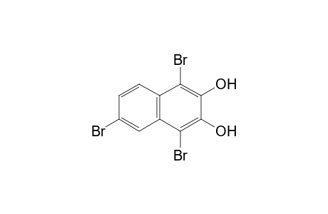 1,4,6-tribromo-2,3-naphthalenediol