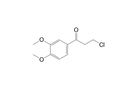 3-chloro-3',4'-dimethoxypropiophenone