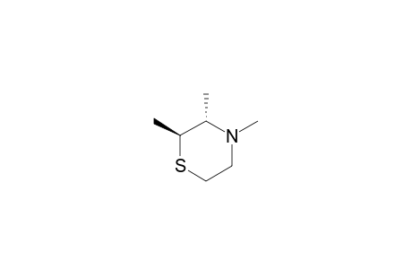 N,2,3-TRIMETHYL-1,4-THIAZANE;MAJOR_CONFORMATION_1