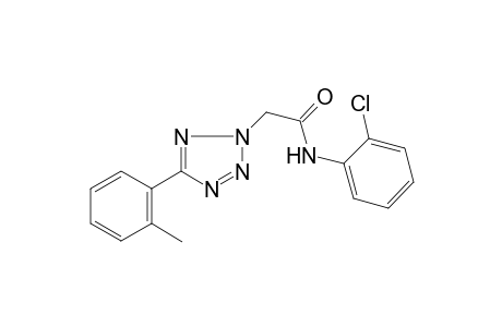 N-(2-Chloro-phenyl)-2-(5-O-tolyl-tetrazol-2-yl)-acetamide