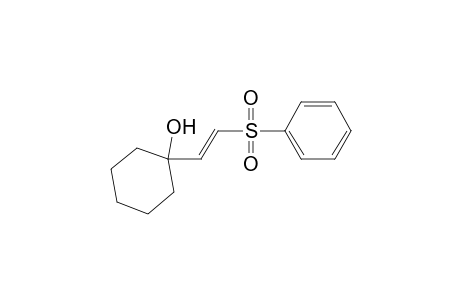 Cyclohexanol, 1-[2-(phenylsulfonyl)ethenyl]-, (E)-