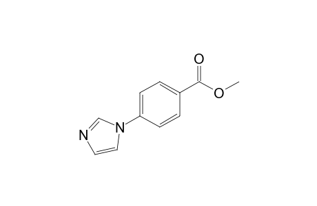 p-(imidazol-1-yl)benzoic acid, methyl ester