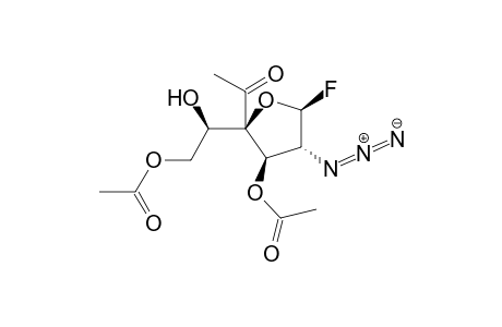 3,4,6-tris(O-Acetyl)-2-azido-2-deoxy-.beta.-D-glucofuranosyl fluoride