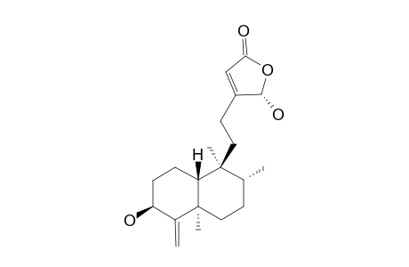 3-BETA,16-ALPHA-DIHYDROXYCLERODA-4(18),13Z-DIEN-15,16-OLIDE