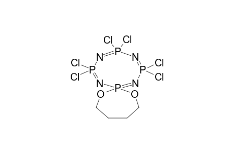 4,4,6,6,8,8-HEXACHLORO-2,2-(1,4-BUTYLENEDIOXY)CYCLOTETRAPHOSPHAZATETRAENE