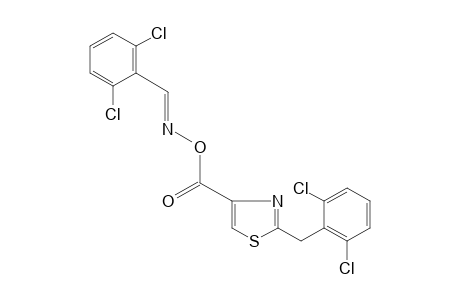 2,6-dichlorobenzaldehyde, O-{[2-(2,6-dichlorobenzyl)-4-thiazolyl]carbonyl}oxime