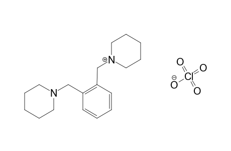 1,1'-(o-phenylenedimethylene)dipiperidine, monoperchlorate