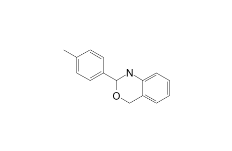 2-(4-methylphenyl)-2,4-dihydro-1H-3,1-benzoxazine