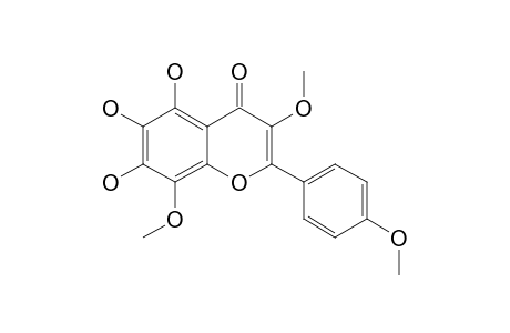 5,6,7-TRIHYDROXY-3,8,4'-TRIMETHOXYFLAVONE