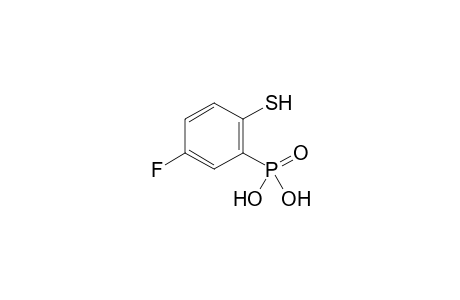 5-Fluoro-2-sulfanyl-phenylphosphonic acid